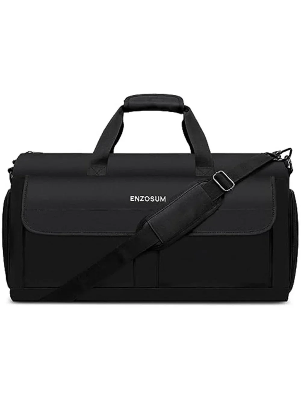 Mens Carry On Garment Bag Convertible Travel Duffel Suit Bag Shoe Compartment